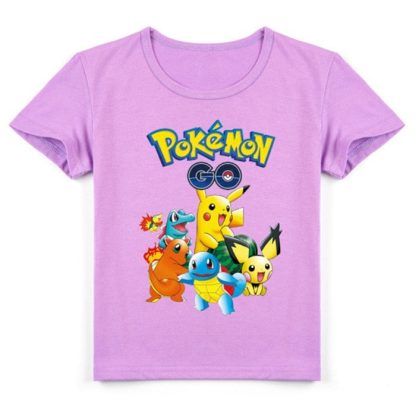 Pokemon Baumwolle T-Shirt für Kinder - viele Motive und Farben – Bild 6