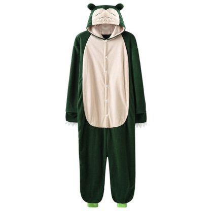 Relaxo / Snorlax Onesie Kuschel Pokemon Schlafanzug – Bild 3