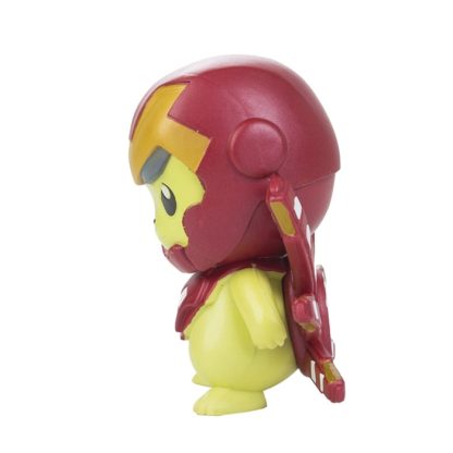 Pokemon Figuren - Pikachu Cosplay als Captain America Iron Man Hulk Thanos Ant Man Thor (ca. 10cm) – Bild 5