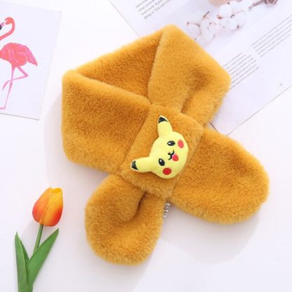 Weicher Schal für Kinder mit Pikachu Motiv – Bild 3