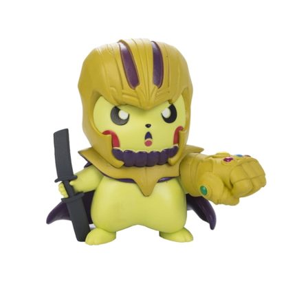 Pokemon Figuren - Pikachu Cosplay als Captain America Iron Man Hulk Thanos Ant Man Thor (ca. 10cm) – Bild 15