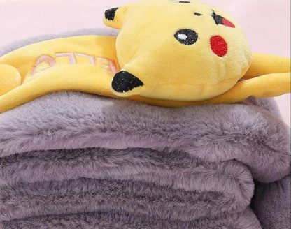Pikachu Kinder Winter Schal – Bild 3
