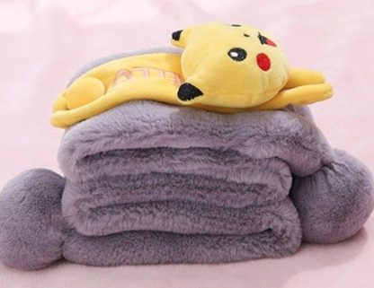 Pikachu Kinder Winter Schal – Bild 4