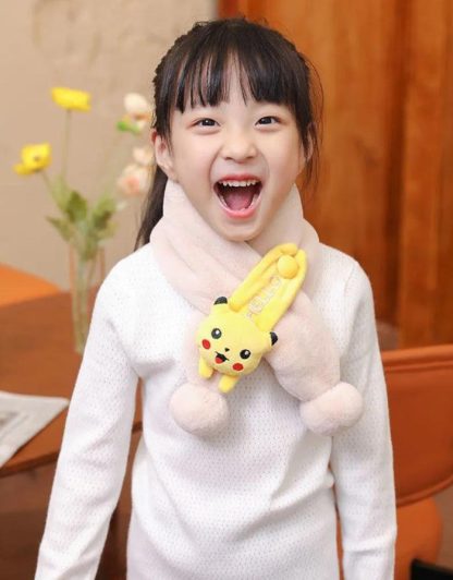 Pikachu Kinder Winter Schal – Bild 5