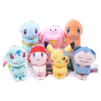 10cm Pokemon Plüsch Anhänger viele Motive zur Wahl