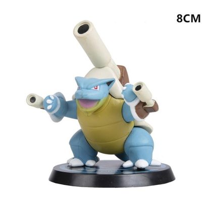 6er Set Pokemon Figuren: Pikachu, Glurak, Turtok, Mewtwo und Bisaflor – Bild 2