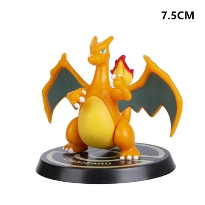 6er Set Pokemon Figuren: Pikachu, Glurak, Turtok, Mewtwo und Bisaflor – Bild 7