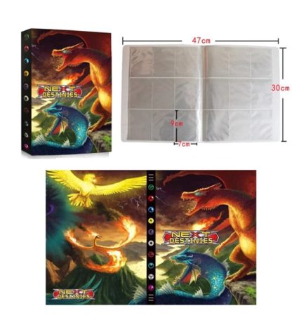 Pokemon Karten Sammelalbum für 432 Karten im A4 Format - viele Pokemon Motive – Bild 10