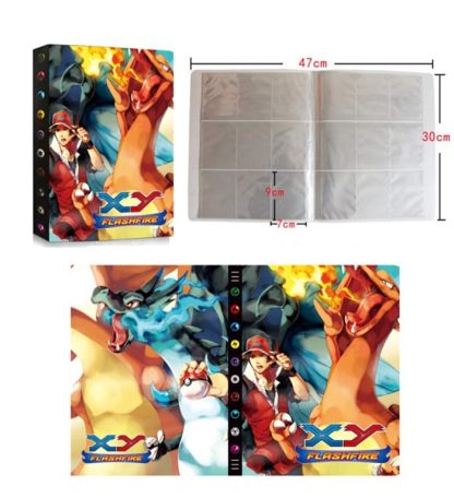 Pokemon Karten Sammelalbum für 432 Karten im A4 Format - viele Pokemon Motive – Bild 14