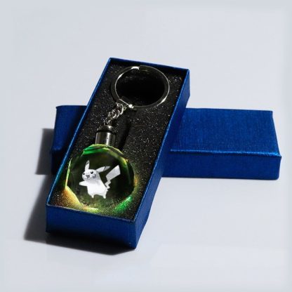 Pokemon Kristall Keychain Schlüsselanhänger verschiedene Motive – Bild 4