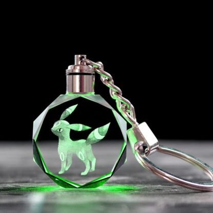 Pokemon Kristall Keychain Schlüsselanhänger verschiedene Motive – Bild 5